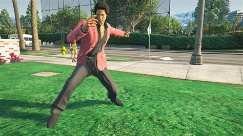 Yakuza Shun Akiyama Add On Ped Gta Mods