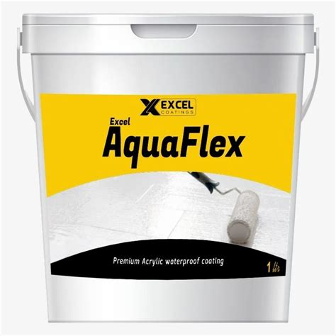 Excel Coatings White Acrylic Elastomeric Waterproof Coating For Roof