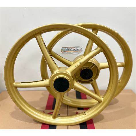 Jual Velg Pelg V ROSSI Sprint Sanca Copy Replika RCB Yamaha Gold 160