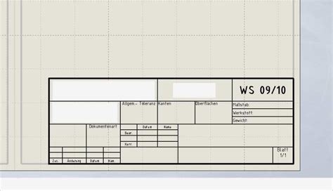 Schriftfeld Technische Zeichnung Vorlage A Angenehm Ziemlich