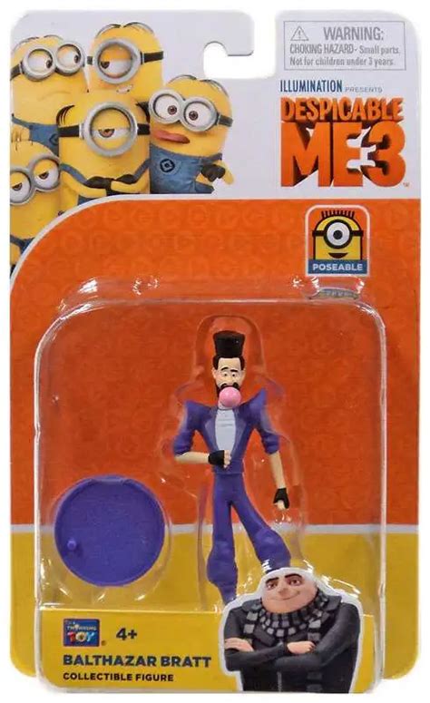 Despicable Me Balthazar Bratt Action Figure Think Way Toywiz