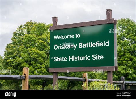 The Oriskany Battlefield In Upstate New York Stock Photo Alamy