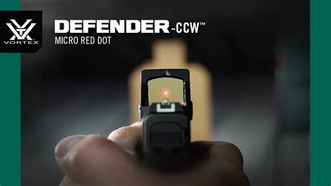 Defender CCW Micro Red Dot Key Features YouTube