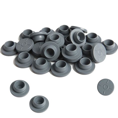 Vial Rubber Stopper 100pcs Butyl Rubber Stopper 20mm Medicine Packing Bottle Inner Stopper For