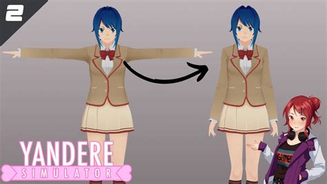 2 How To Rig Models In Blender 293 Yandere Simulator Youtube