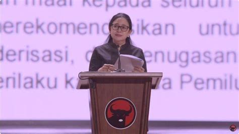 Poin Hasil Rakernas V Pdip Pemilu Terburuk Dalam Sejarah