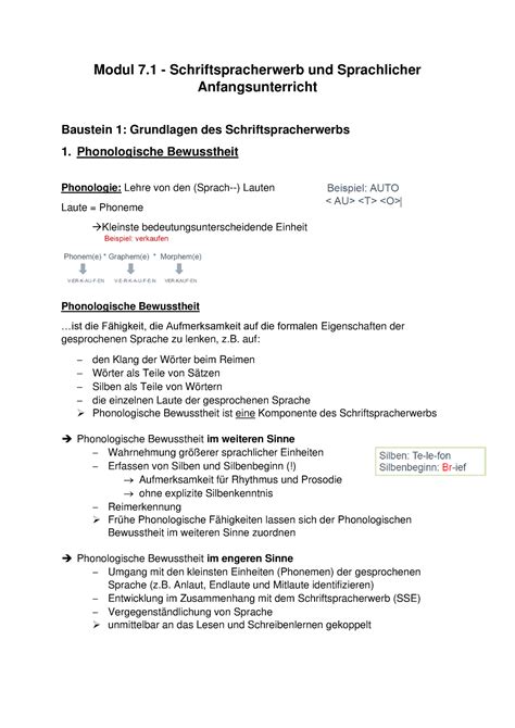 Modul Zsmf Zusammenfassung Wintersemester Modul