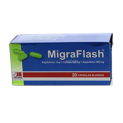 Migraflash Capsulas Blandas C 20 Suelta Fybeca