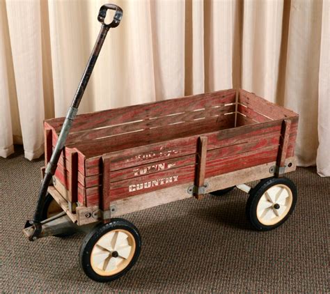 Vintage Radio Flyer Wood Wagon Sep 22 2018 Specialists Of The