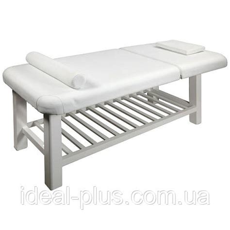 Купить Стационарный массажный стол для массажа кушетка цвет белый ZD877 ...