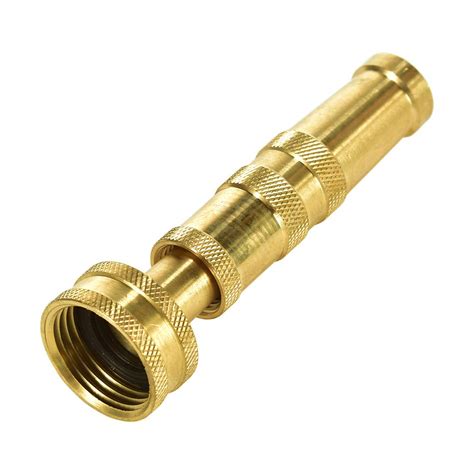 Snapklik Heavy Duty Brass Hose Nozzle Adjustable Twist Hose