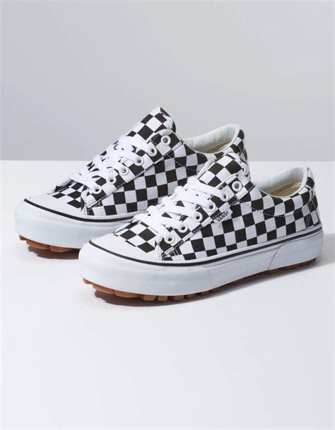 Vans Canvas Style 29 Checkerboard And True White Womens Shoes Lyst