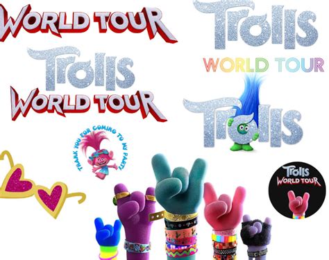 Trolls Clipart Png Trolls Svg Bundle Trolls Stickers Png Logo Trolls