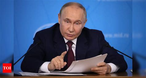 Russia Western Reaction To Proposal Unconstructive Times Of India
