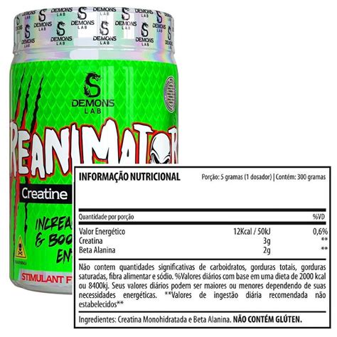 Reanimator G Demons Lab Body Shopping Suplementos Alimentares