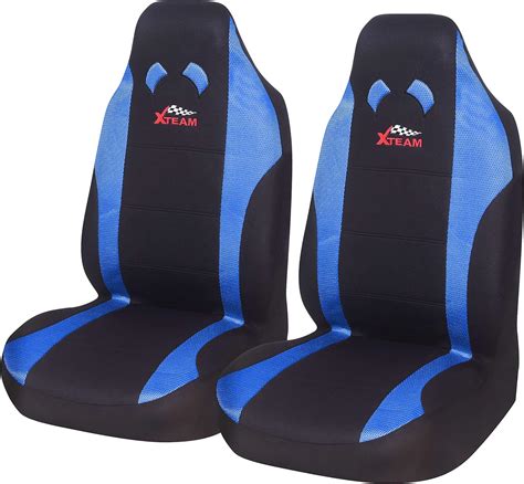 Front Car Seat Covers Only 2 Pack Cloth Auto Seat Covers For Auto Truck Van Suv High Back