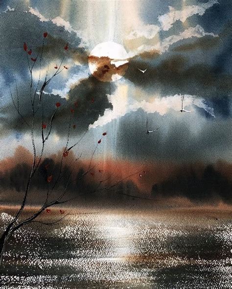 Венета Дочева: «Теряйте контроль с акварелью!» | Landscape art painting ...