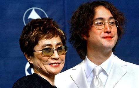 Yoko Ono And John Lennons Son