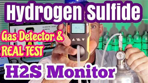 Best H2s Monitor Hydrogen Sulfide Gas Detector Youtube