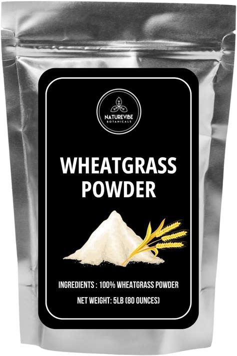 Amazon Naturevibe Botanicals Wheatgrass Powder Lbs Made With