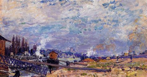 testclod La Seine à Grenelle Alfred Sisley