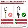 Ultimate Outdoor Bungee Cord Assortment Heavy Duty Set Of Bungee