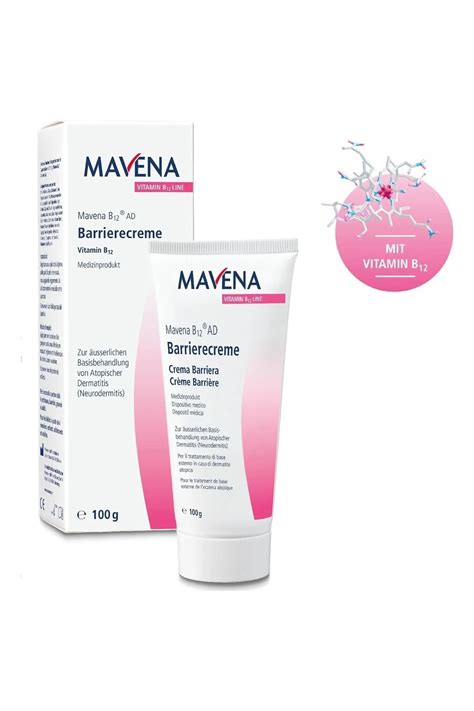 Mavena B12 Ad Bariyer Onarıcı Sedef Egzama Ve Kaşıntı Giderici Krem 100