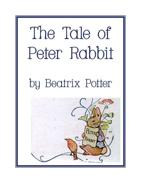 Dive Into The Whimsical World Of Peter Rabbit With This Free Unit Study