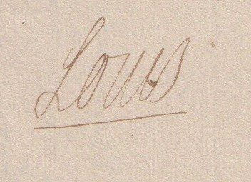 Louis XV Roi de France Lettre entièrement autographe Catawiki