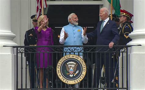 Pm Modi Us Visit Live व्हाइट हाऊस में पीएम मोदी का हुआ भव्य स्वागत कहा यह 140 करोड़ भारतीयों