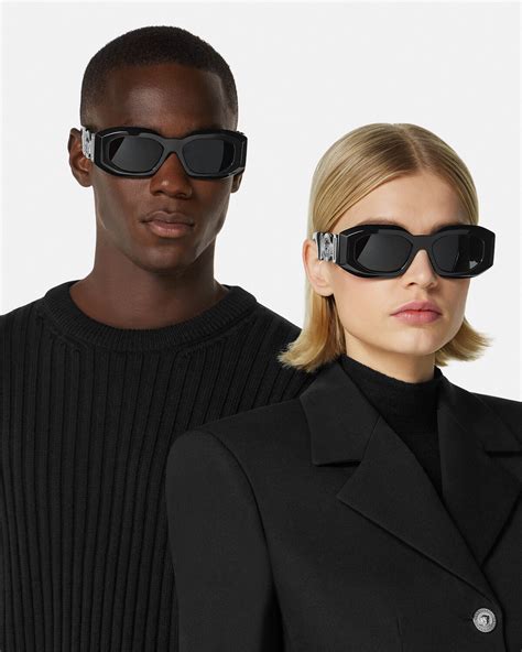 Maxi Medusa Biggie Sunglasses Black Versace Us