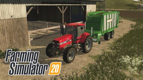 Mowing Grass Farming Simulator 20 Youtube