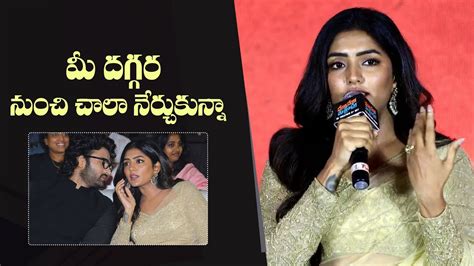 Eesha Rebba Speech At Mama Mascheendra Pre Release Event Sudheer Babu