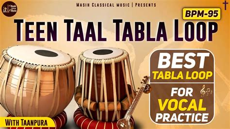 Teel Taal Tabla Loop Bpm 95 Best Tabla Loop For Vocal Practice