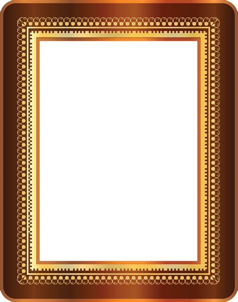 Gold vintage frame 9974158 PNG