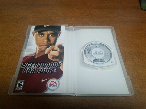 PSP Tiger Woods PGA Tour Sony PSP 2005 Games WiFi Compatible UMD 1 4