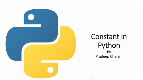 Python Full Course Constant Video 24 Youtube