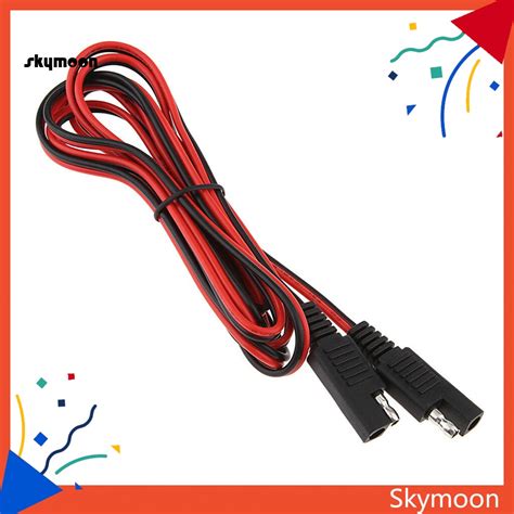 Skym สายเคเบิลอะแดปเตอร์แบตเตอรี่ พลังงานแสงอาทิตย์ ทองแดง 18awg Sae