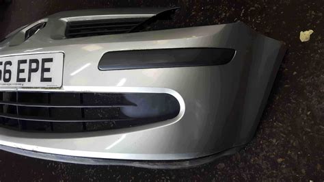 Renault Modus 20042008 Front Bumper Silver TED69 - Store - Renault ...