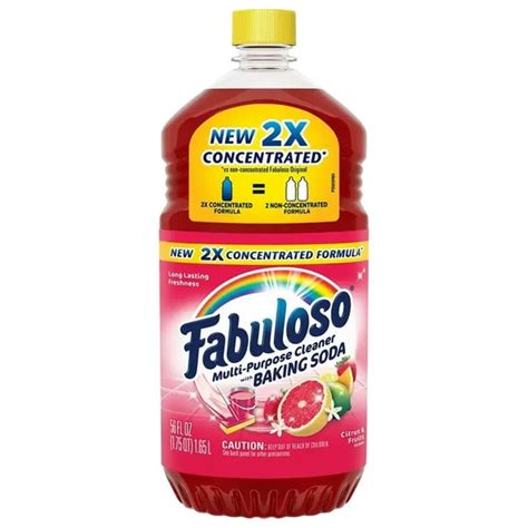 Fabuloso Liquid All Purpose Cleaner Baking Soda 56 Fl Oz