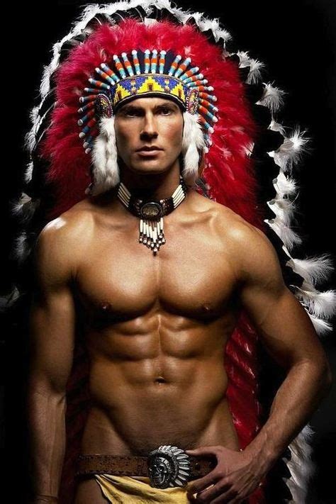 Native American In Traditional Clothing La Trahison Des Images Native American Men American