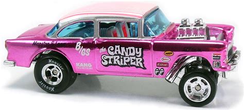 Toys And Hobbies Hot Wheels 55 Chevy Gasser Candy Striper Custom Pink Rlc Read Description Diecast