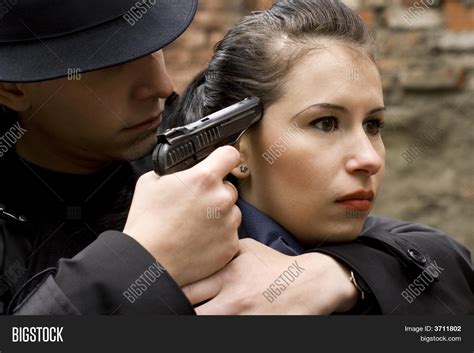 Man Threatens Woman Image Photo Free Trial Bigstock