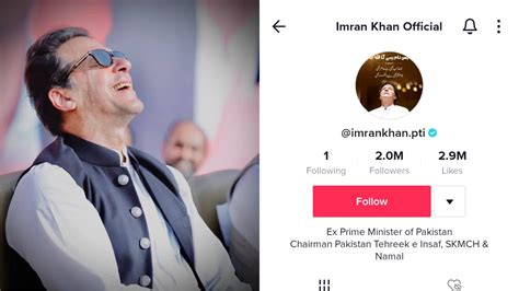 Imran Khan S TikTok Account Crosses 2 Million Followers