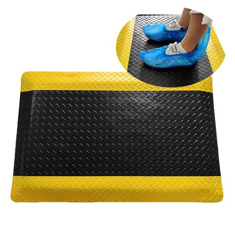 Anti Static Pvc Rubber Esd Anti Fatigue Mats Three Layers