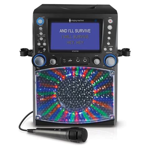 Singing Machine Stvg785bt Karaoke Machine In 2 Colours Costco Uk