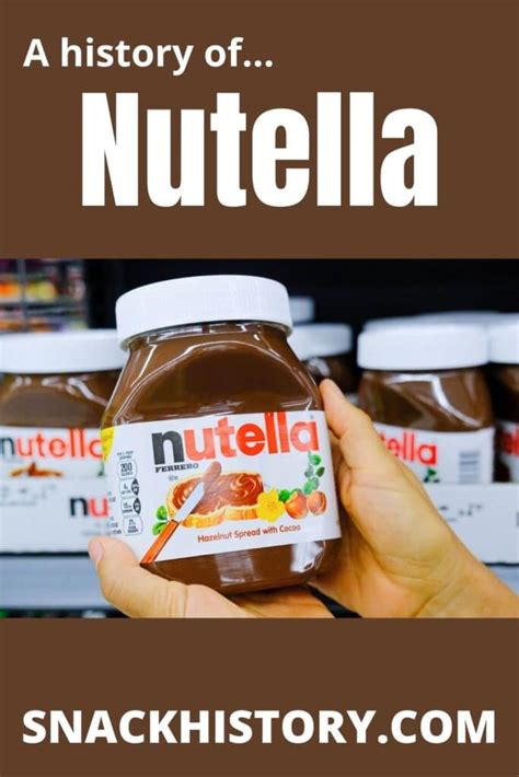 Nutella History Marketing Pictures And Commercials Snack History