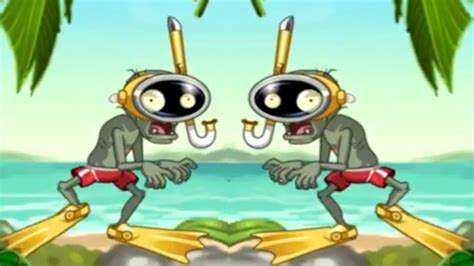 Plants Vs Zombies 2 Big Wave Beach Day 9 Snorkel Vs Boosted Plant