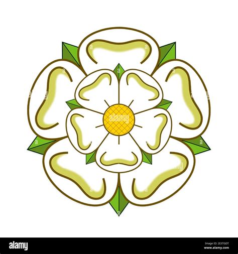 White rose symbol house york hi-res stock photography and images - Alamy