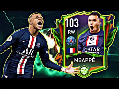 BEST RW 103 RATED MBAPPE GAMEPLAY REVIEW FIFA MOBILE YouTube